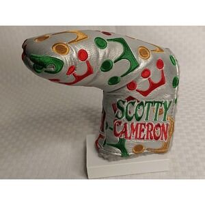 Scotty Cameron 2018 Holiday Wrapping Paper Crowns Golf Blade Putter Head Cover